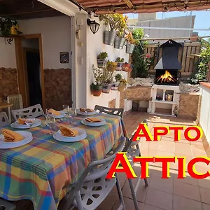 *** Appart hôtel Atico, Terraza Y Barbacoa Espagne